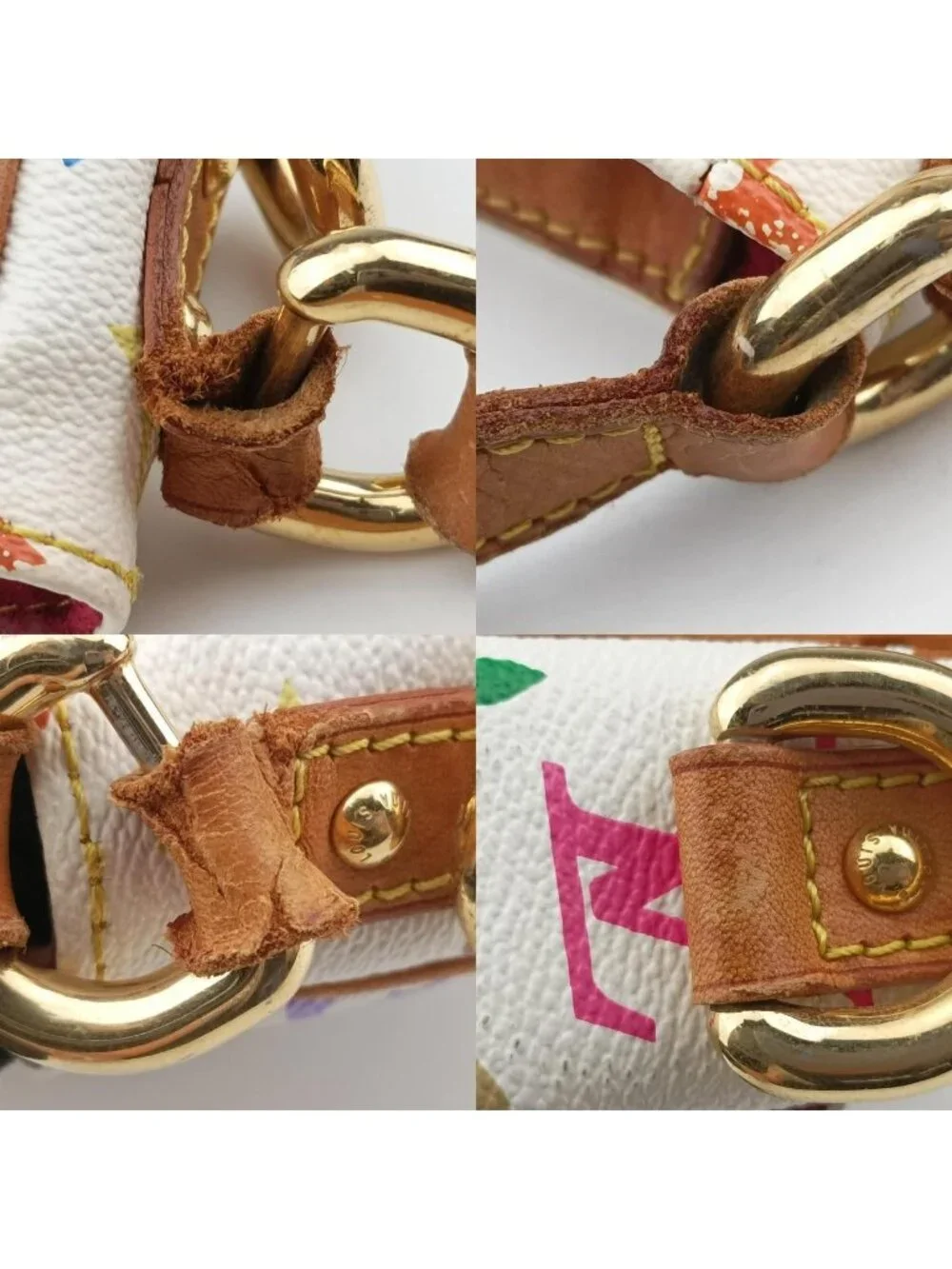 Louis Vuitton Lodge PM Blanc Monogram Multicolor